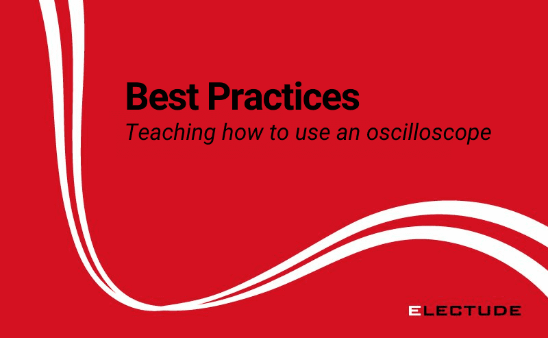 YouTube thumbnail Best Practices Teaching how to use an oscilloscope